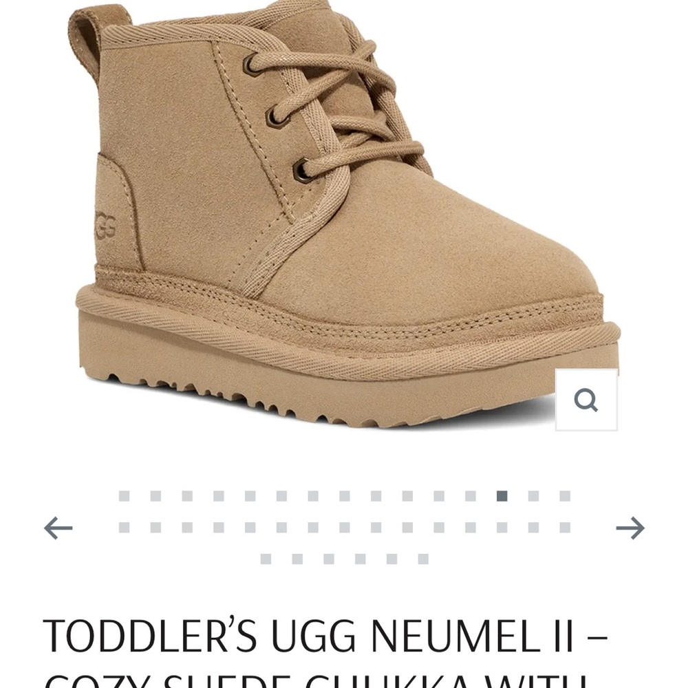 UGG® Neumel II Chukka Boot - Mustard Seed. Size 9